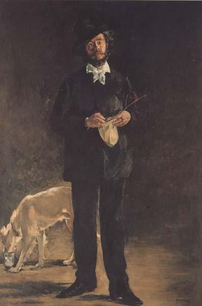 Edouard Manet L'artiste Portrait de Marcellin Desboutin (mk40) oil painting image